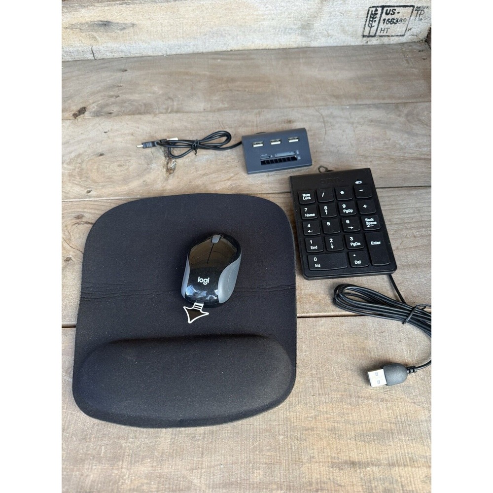 Number Key Pad/ Mouse And Pad/ USB And Memory Card Reader BUNDLE‎ LOT